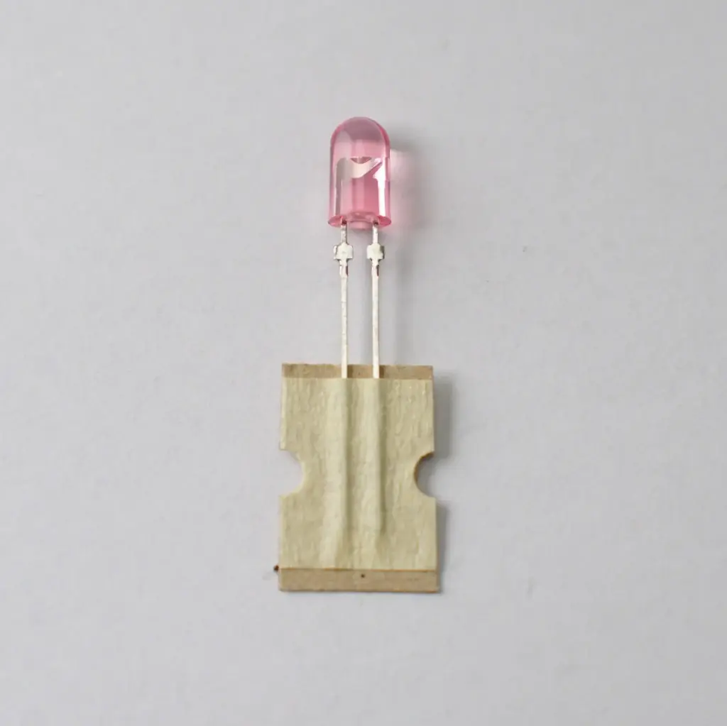 5mm AVAGO Red Oval LED